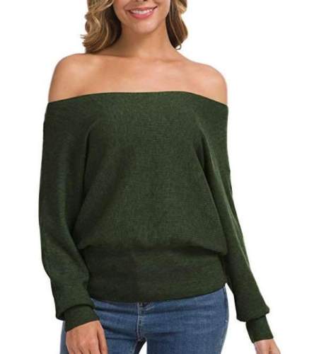 Pure Long sleeve One shoulder Sweaters