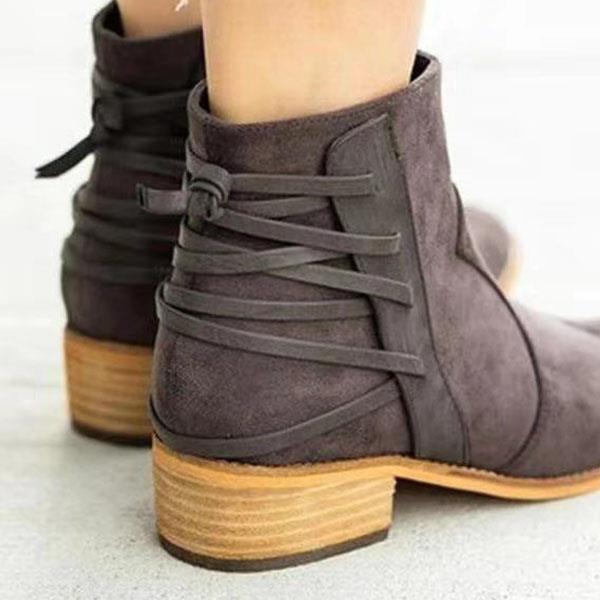 Women suede Pointed Toe boots