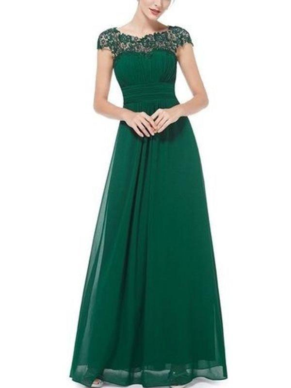 Elegant Customized Lace Fashion Lone Dress Evening Dresses