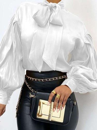 Pure Lacing Puff sleeve Blouse