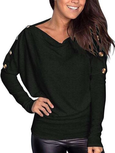 Pure One shoulder Long sleeve T-Shirts