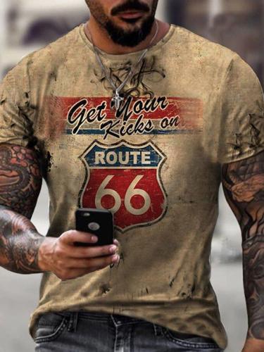 Men's Route 66 T-shirt