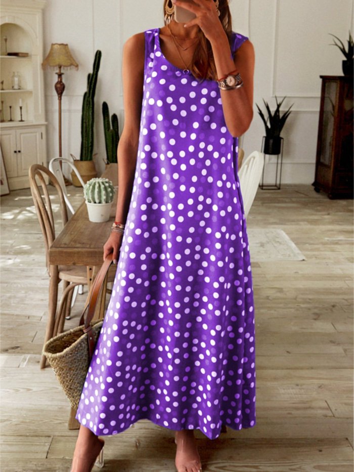Sleeveless Dressessummer maxi dresses for women hawaiian dress