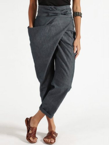 Casual Pants plain fashion stylish long pants