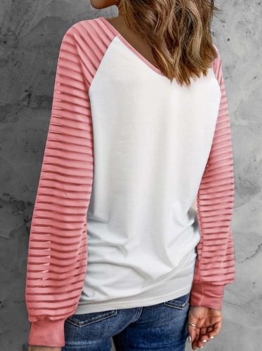 ROSE STRIPED PULLOVER T-Shirts