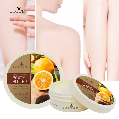 Natural Vegan Organic Private Label Unrefined Whitening leaching Vitamin c Fruit Extract Wholesale Whipped Body Butter