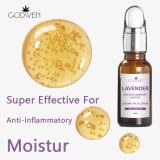 Low Moq Custom Factory Wholesale Hot Selling Hydrating Moisturizing Lavender 24 Gold Face Serum