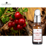 Low Moq Natural Vegan Organic Carotene AHA Ferment Whitening Arbutin Golden Face Milk Serum