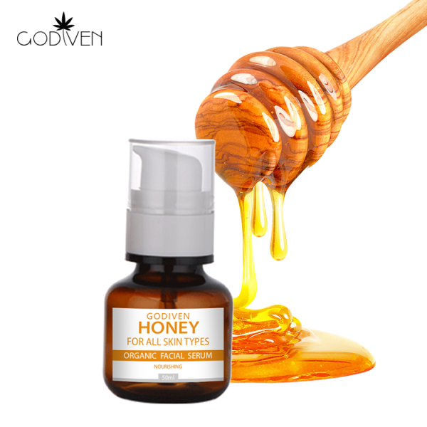 Private Label Natural Vegan Organic Nourishing Honey Acid Hyaluronic Organic Face Vitamin C Serum