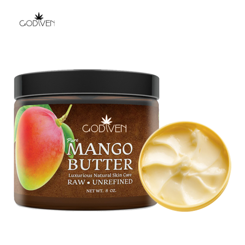 Low Moq Pure Natural silky Brightening Mandarin mango Dead Sea Mineral Whipped Body Butter Private Label