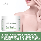 Low Moq Pure Natural Unrefined Acne Stretch Marks Removal Nicotinamide Mango Lemon Turmeric Body Butter