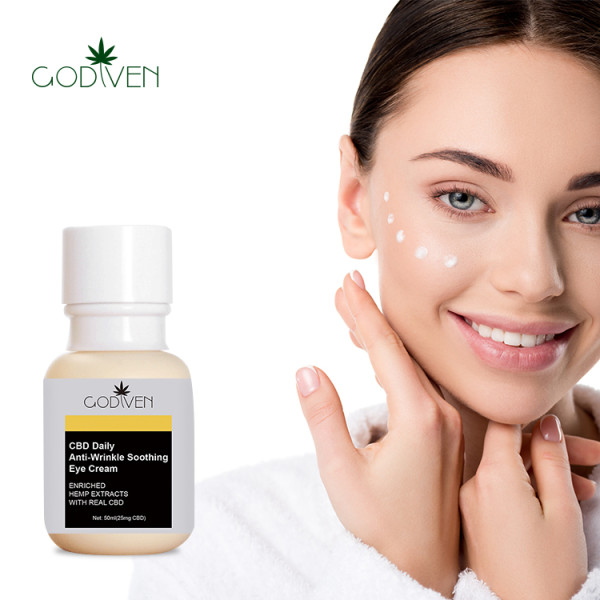 Organic cream for the eye bag belong to cbd eye cream,Amazon hot sale product is eye dark circle removal cream with hemp oil