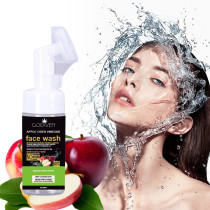 Factory Wholesale Cbd Oil Hemp Oil Brightening Whitening Foaming Amino Acid Organic Facial Cleanser Anti Aging