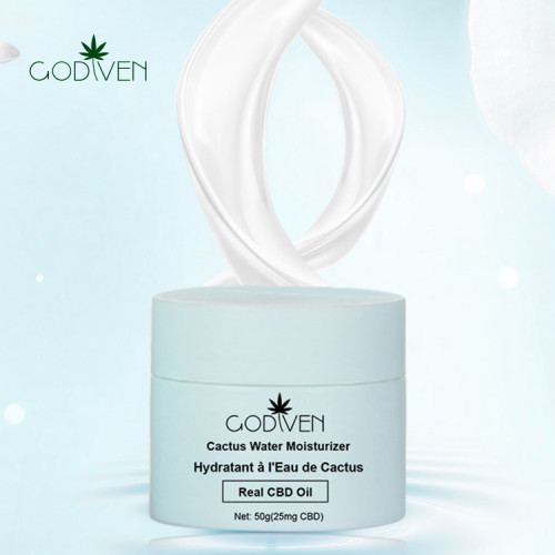 Moisturizer face cream skin whitning with enriched hemp oil,it is real CBD face cream good for skin protection