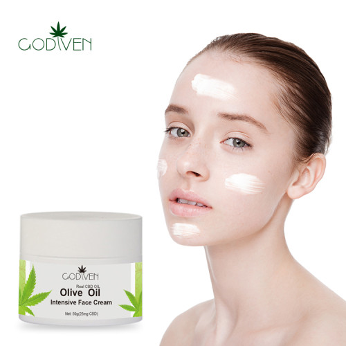100% Organic face cream with real cbd face cream,Amazon hot sale product is beauty face cream for Anti-aging