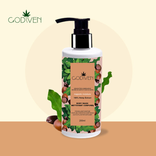 Support Customization Organic Hemp Extracts Moisturizing Dry Hair Hair Color Dye Shampoo Sachet