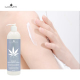 100% natural hemp body lotion whitening with real cbd content, enriched cannabiniols help to moisturizing dry skin