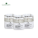 100% nactural cbd eye cream private label which good for eye skin protection,Amazon supplier for hemp Dark circles eye cream