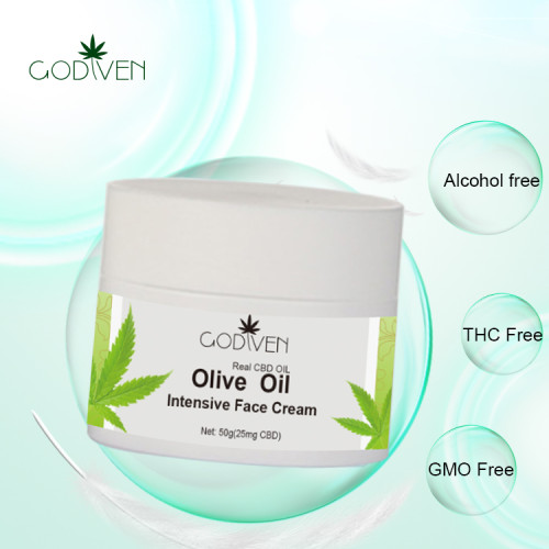100% Organic face cream with real cbd face cream,Amazon hot sale product is beauty face cream for Anti-aging