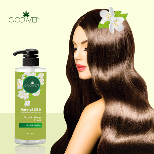 Amazon Supplier OEM ODM Service Organic Hemp Extracts Relieve Scalp Inflammation Long Hair Thick Shampoo Set