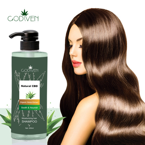 Amazon Hot Sale Product Natural CBD Content Rich Foam Bubble Natural Hair Growth Shampoo And Conditioner