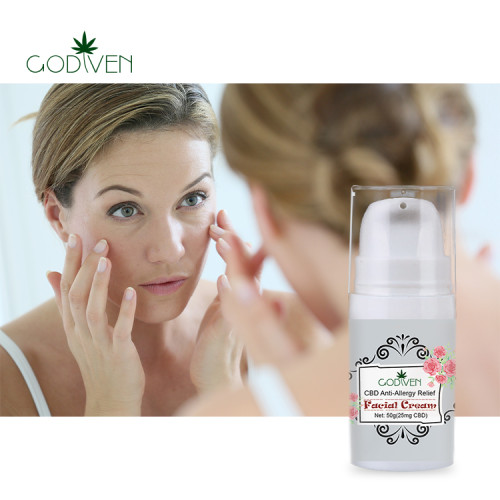 100% Organic face cream with real cbd face cream,Amazon hot sale product is beauty face cream for Anti-aging