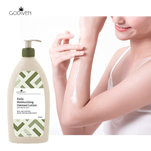 100% natural hemp body lotion set with real cbd content,enriched cannabiniols help to moisturizing dry skin