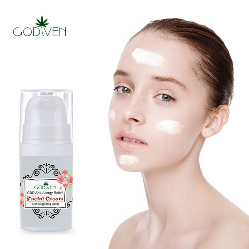 100% Organic face cream with real cbd face cream,Amazon hot sale product is beauty face cream for Anti-aging