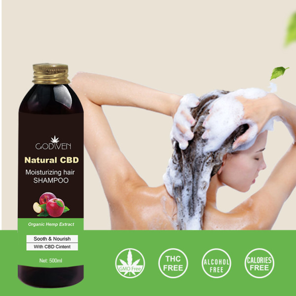 Amazon Supplier Organic Hemp Extracts Relieve Scalp Inflammation Hair Shampoo And Conditioner Private Label