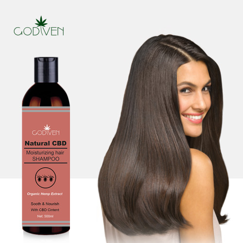 Amazon Hot Sale Product Real CBD Terpene Repair Damaged Hair Argan Oil Black Hair Shampoo