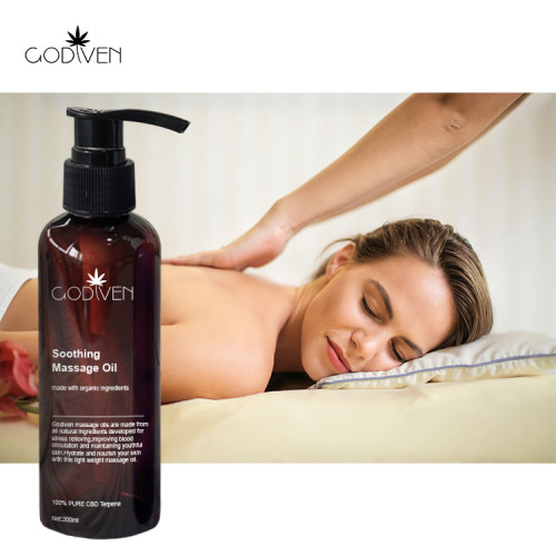 Real body oil containers with enriched hemp body oil,relaxing and calming for body