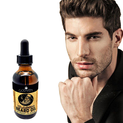 Professional Supplier Growth Beard Oil Serum Hemp Extracts Growth-Promoting Organic Beard Oil For Hair Growth