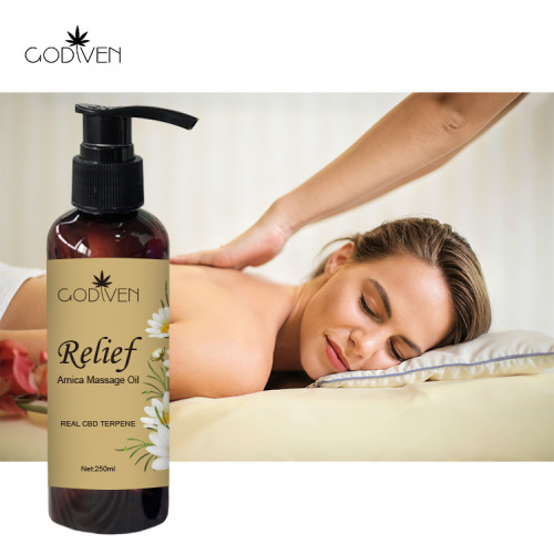 Natural hemp oil for body supported body oil pricate label,Amazon supplier