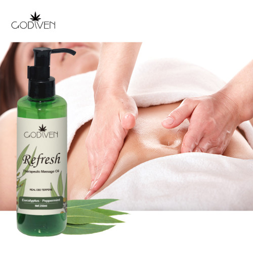 Natural hemp oil for body supported body oil pricate label,Amazon supplier