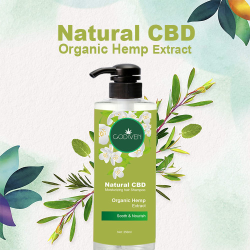 Amazon Supplier OEM ODM Service Organic Hemp Extracts Relieve Scalp Inflammation Long Hair Thick Shampoo Set