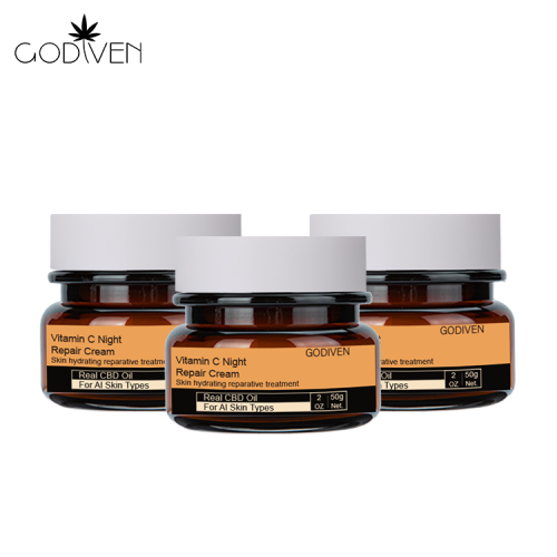Whitening Lightening Moisturizing Cbd Terpene Golden Pearl Hyaluronic Acid Anti Acne Face Cream