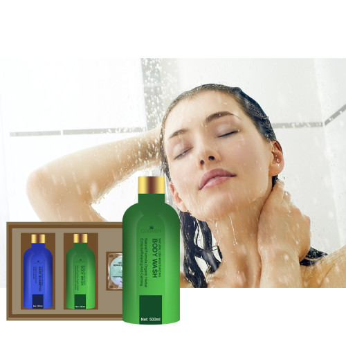 Natural Vegan Organic CBD Terpene Support Customized Good High Quality Luxury Bathroom Gift Set