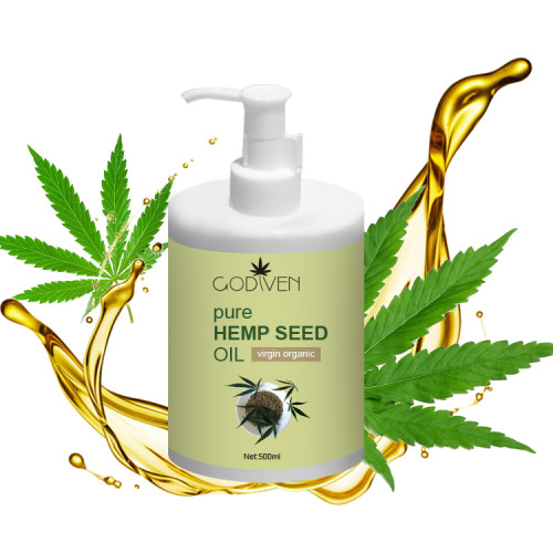 Amazon supplier for body oil spray bottles with Real organic hemp body oil,realxing and calming body skin