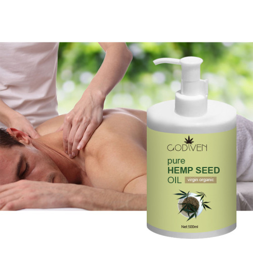 Amazon supplier for body oil spray bottles with Real organic hemp body oil,realxing and calming body skin