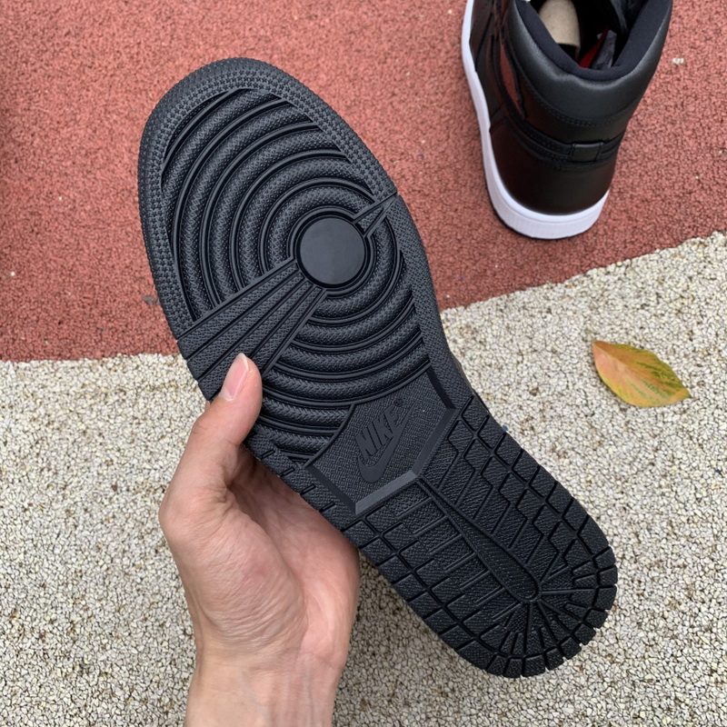 Authentic Air Jordan 1 “Black Satin”