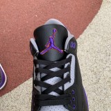 Authentic Air Jordan 3 “Court Purple”