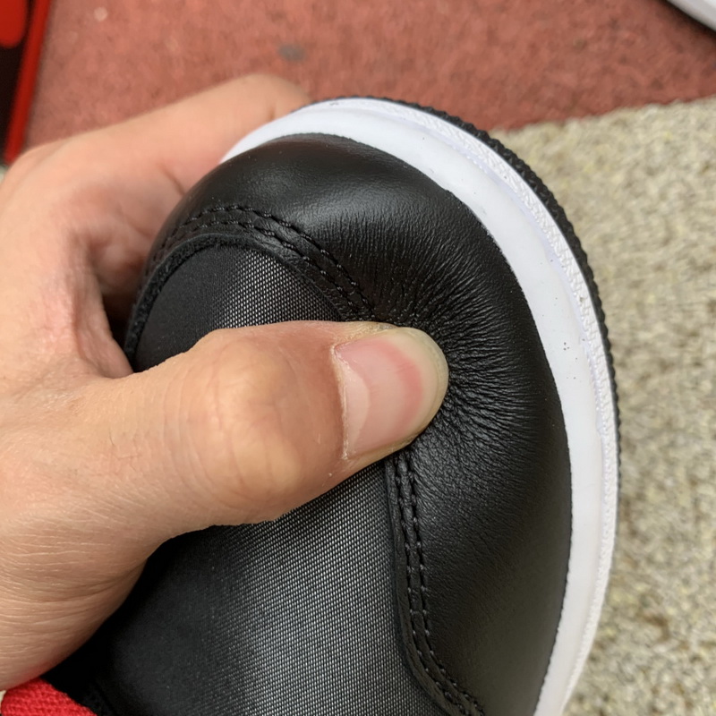 Authentic Air Jordan 1 “Black Satin”