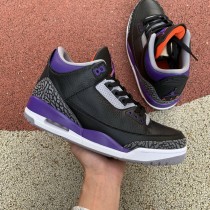 Authentic Air Jordan 3 “Court Purple”