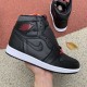 Authentic Air Jordan 1 “Black Satin”