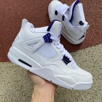 Authentic Air Jordan 4 “Purple Metallic”