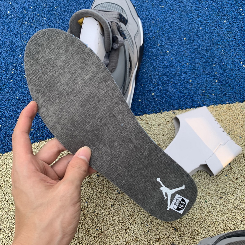 Authentic Air Jordan 4 “Cool Grey”