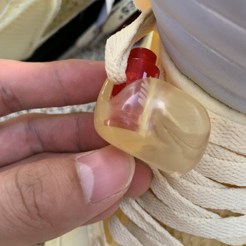 Authentic OFF-WHITE x Air Jordan 5 “Sail”