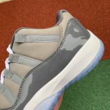 Authentic Air Jordan 11 Low “Cool Grey”