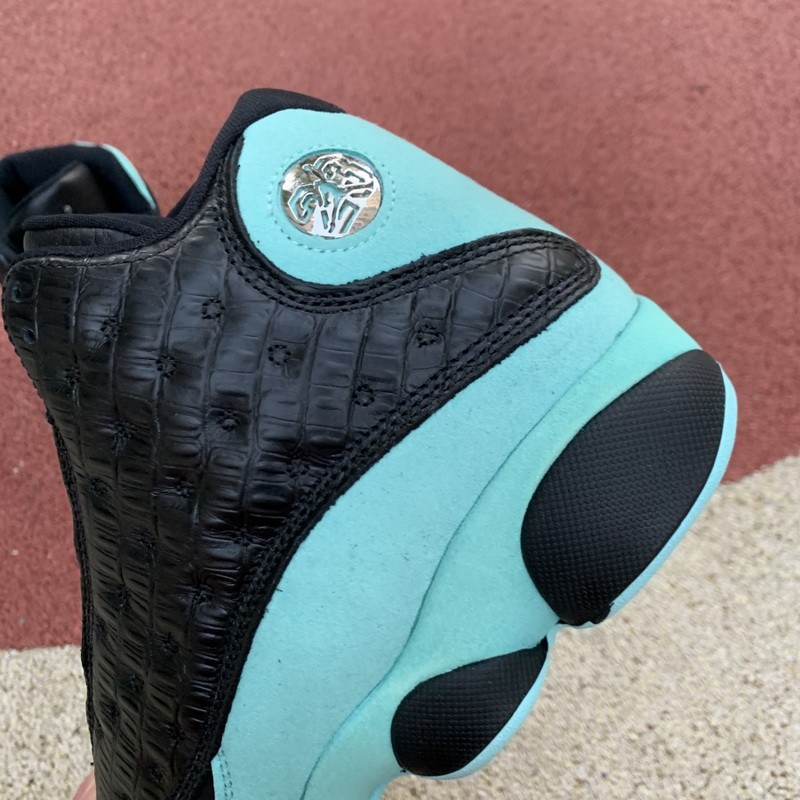 jordan 13 island green footlocker