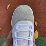 Authentic Air Jordan 11 WMNS “Metallic Silver” Low Top